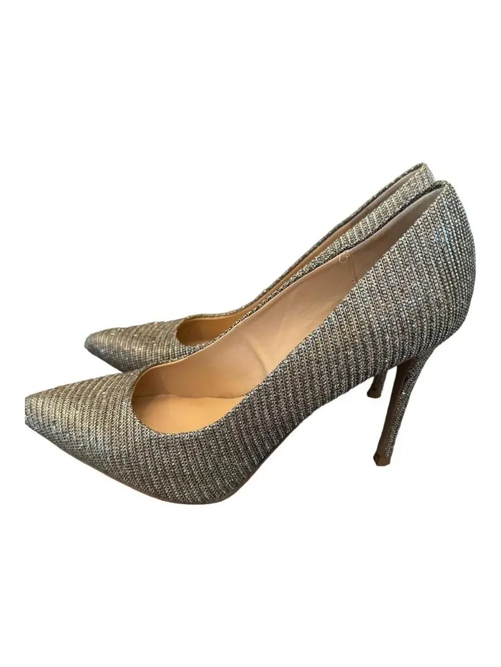 Carlos Santana | Women's Gold Metallic Heels | Size 7.5 | 0946